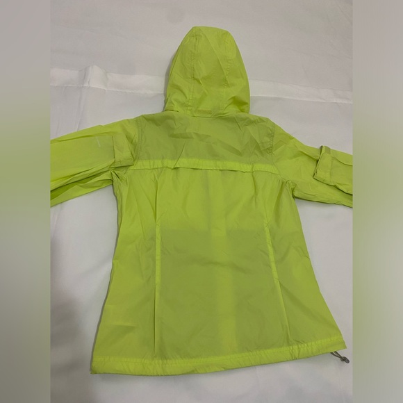 Columbia Size M Womens Light Green Omni-Shield Hooded Windbreaker Jacket - Picture 2 of 16